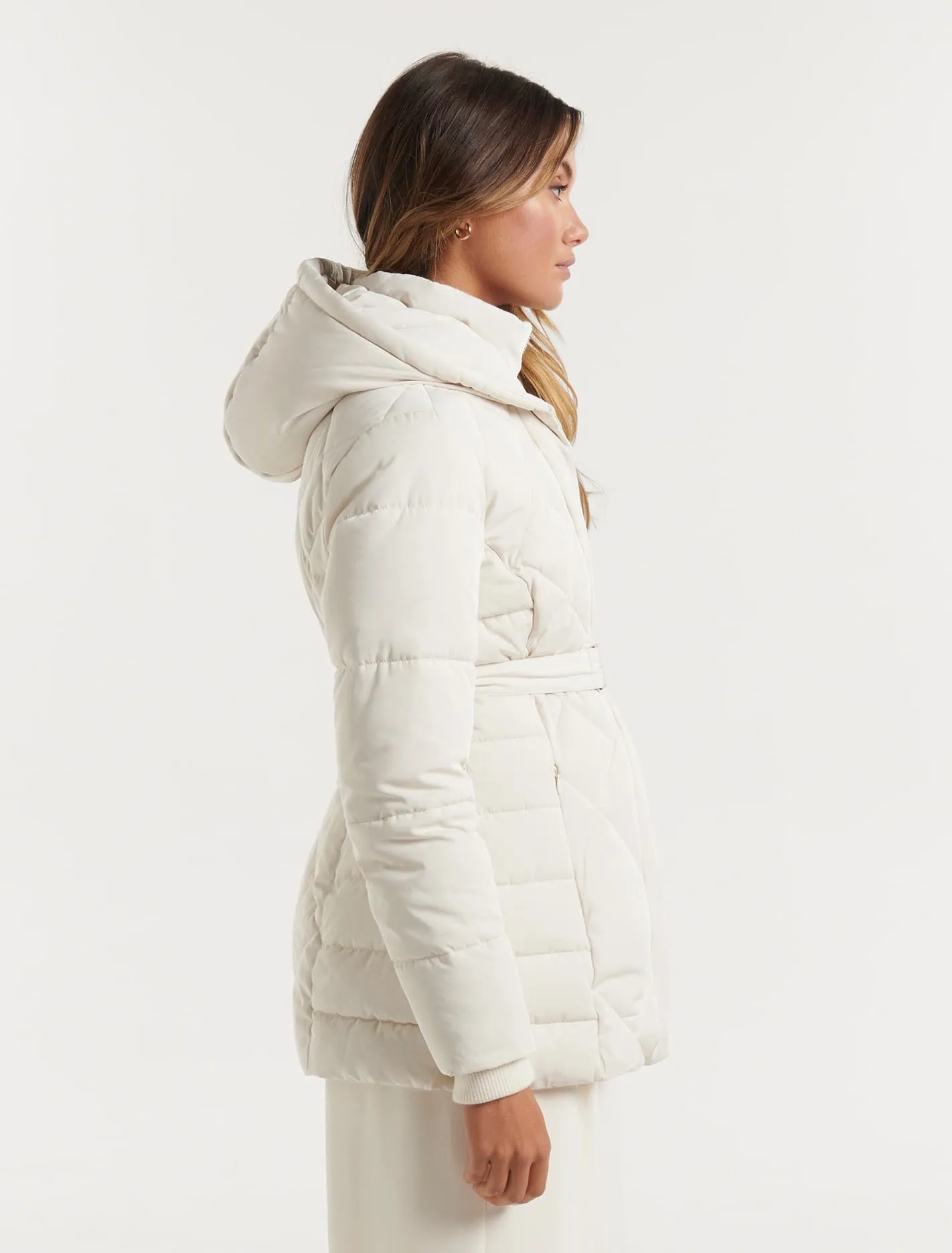 Courtney Belted Puffer