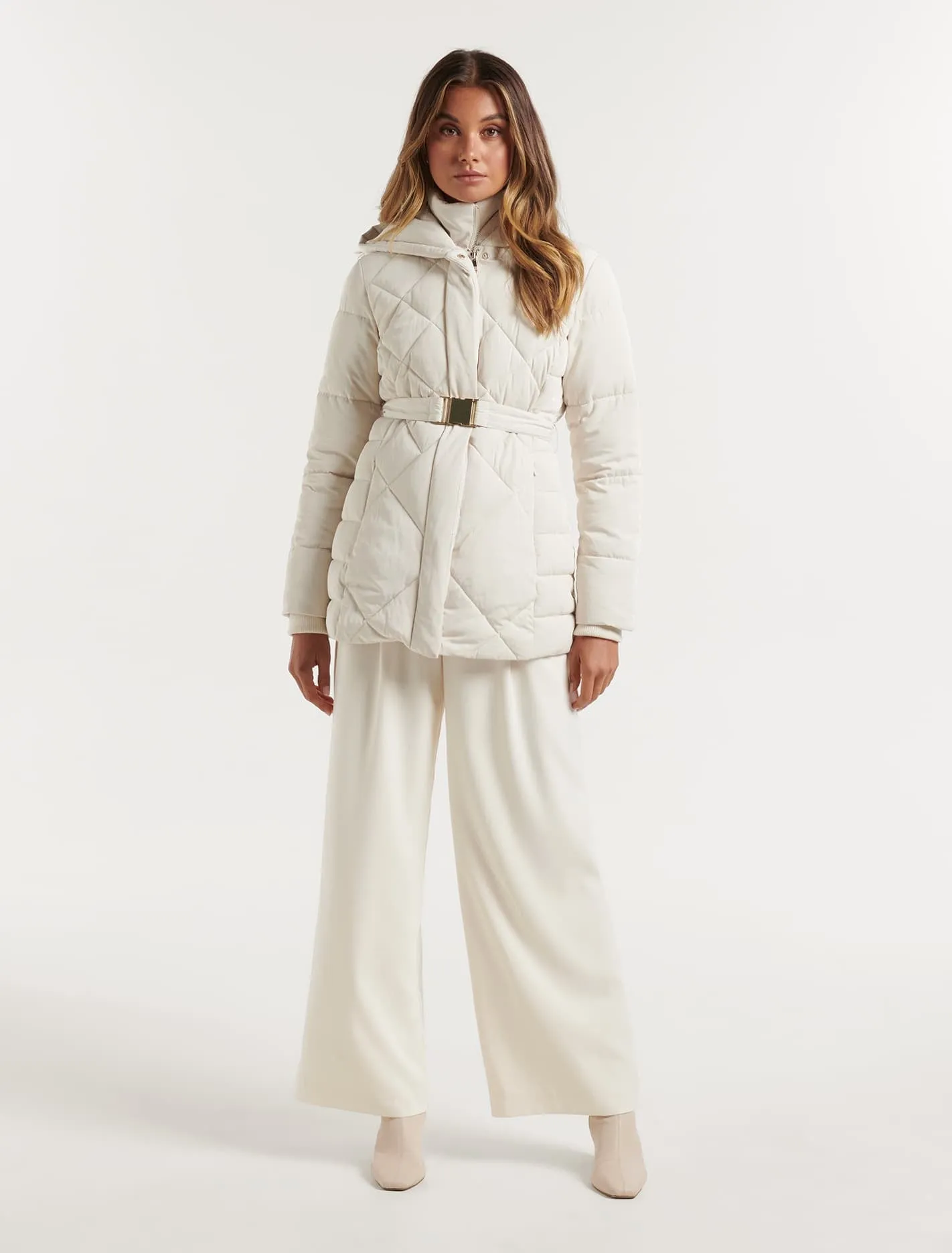 Courtney Belted Puffer