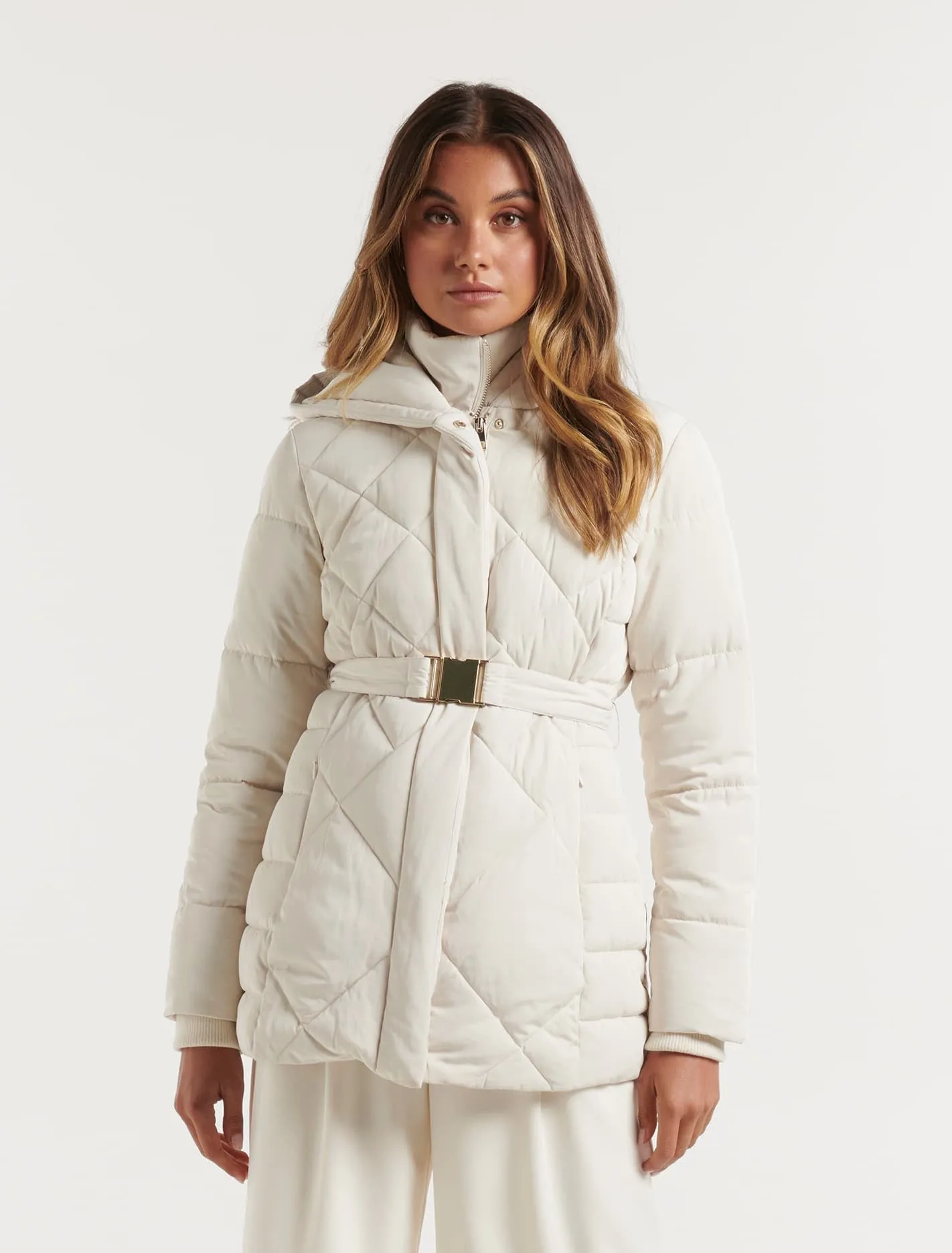 Courtney Belted Puffer