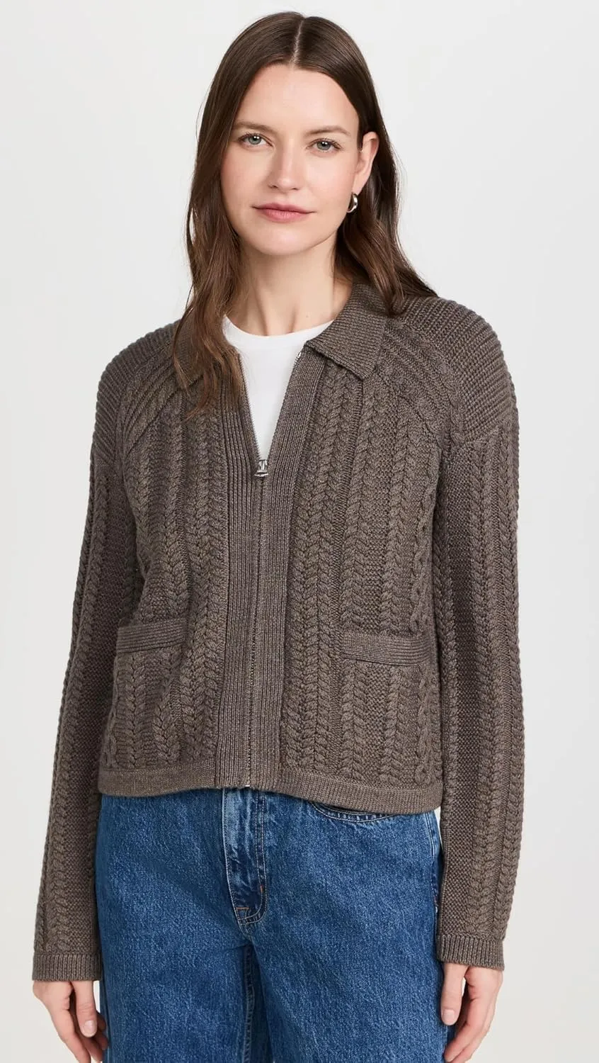 rag & bone Women's Kerry Cable Cardigan
