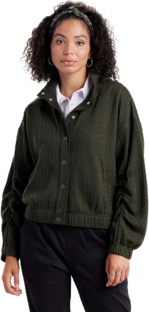 UNIONBAY Women's Cece Cable Knit Sweater Jacket